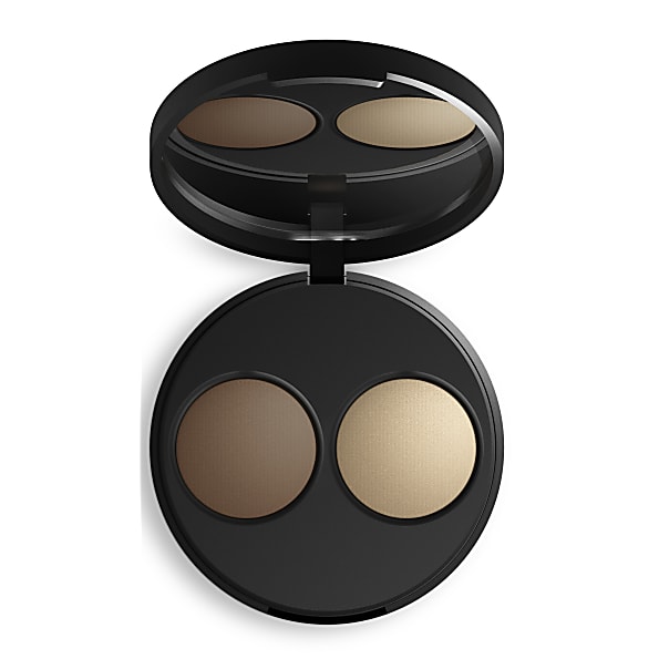 INIKA Poudre Illuminatrice Minerale Duo - Almond