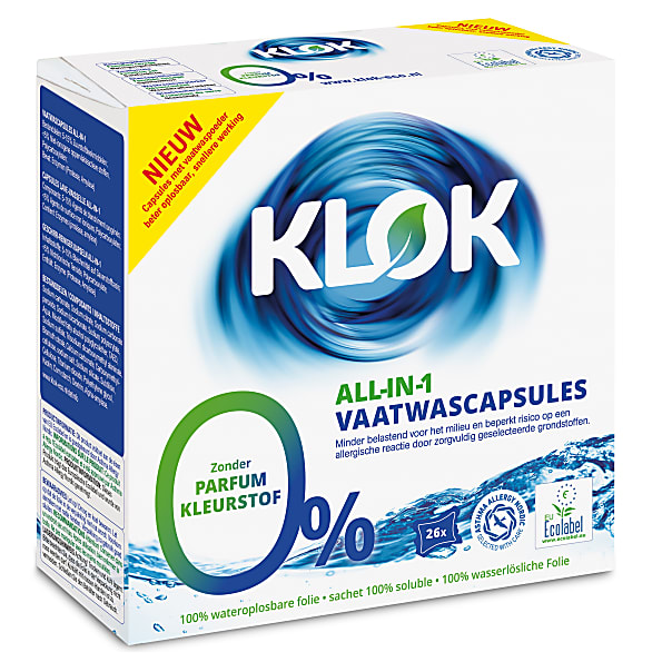 Klok Pastilles Lave-Vaisselle