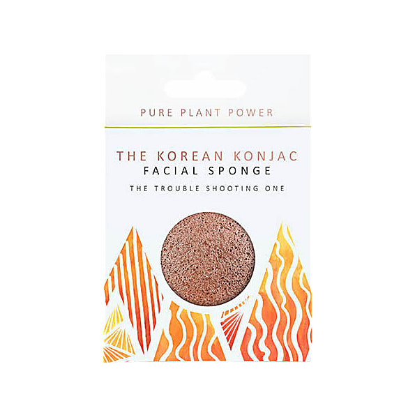 Konjac Elements Eponge pour le Visage - L'element Feu