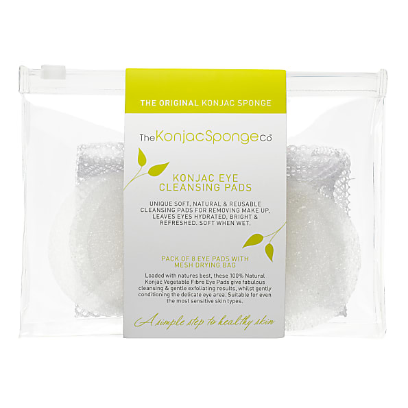 Konjac - Disques Demaquillants Konjac pour les Yeux - 8 disques