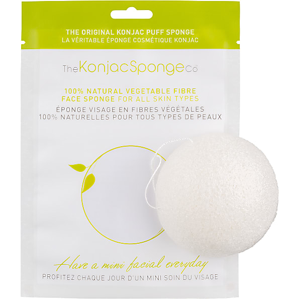 Konjac - Eponge konjac pour le visage - Naturelle