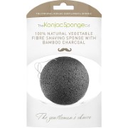 Konjac - Éponge konjac pour le visage homme - Charbon de bambou