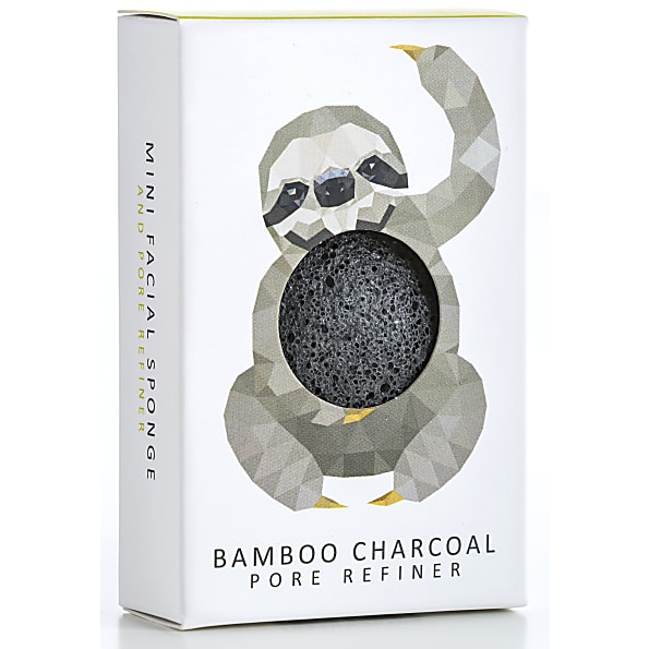 Konjac Mini Eponge Charbon de Bambou Edition Limitee - Paresseux