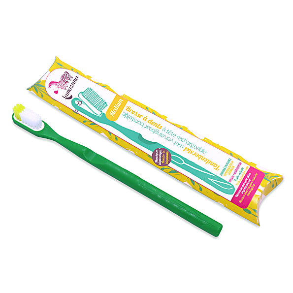 Lamazuna Brosse à Dents Rechargeable - Sapin (Medium)