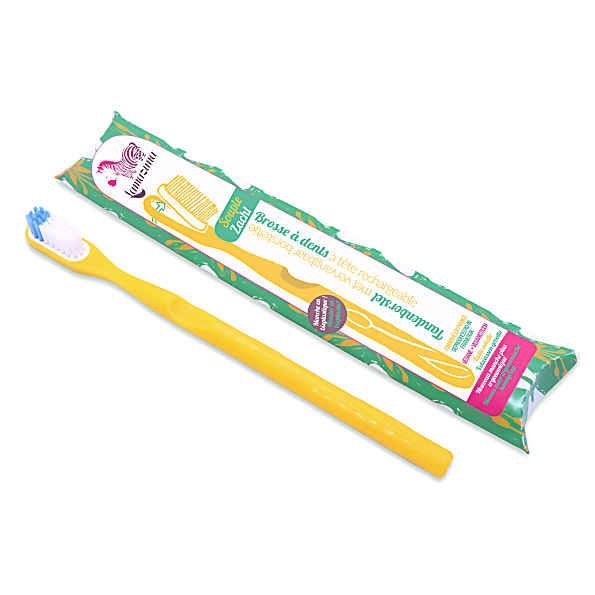 Lamazuna Brosse à Dents Rechargeable - Jaune (Soft)
