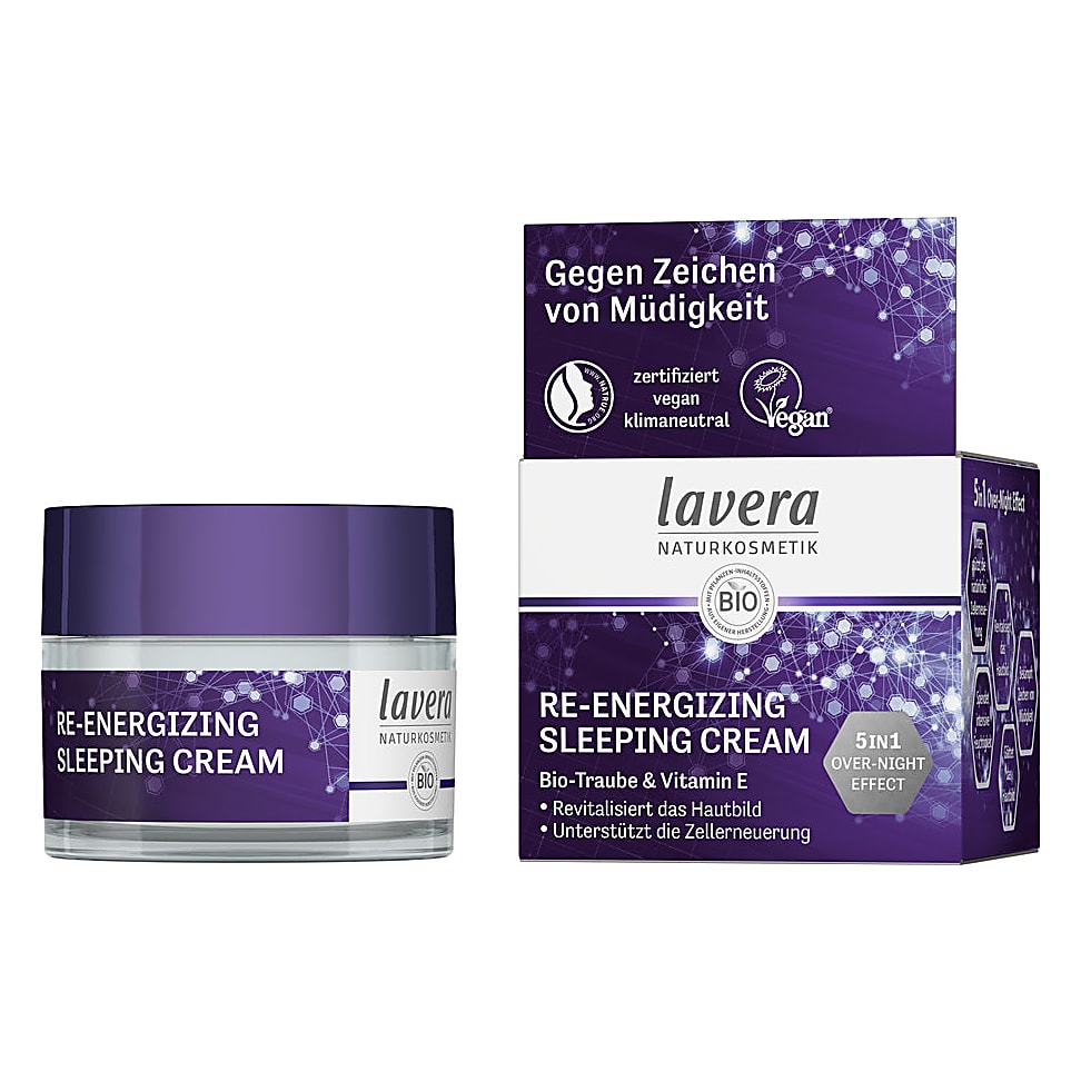 Lavera Re-energising Sleeping Cream