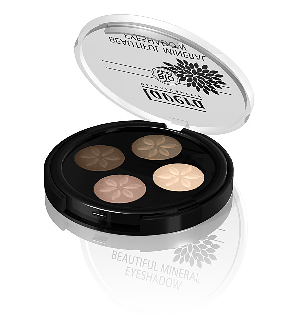 Lavera Beautiful Mineral Quattro Eyeshadow (Cappuccino Cream 02)