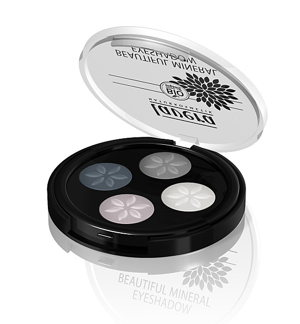 Lavera Beautiful Mineral Quattro Eyeshadow (Smokey Grey 01)