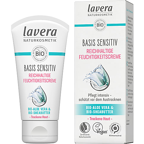 Lavera Crème de Base Hydratante pour la Peau Sensible