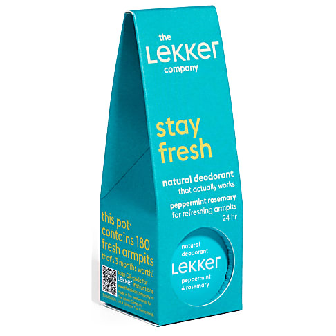 The Lekker Company - Déodorant Menthe Poivrée & Romarin