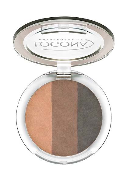 Logona - Fard à paupieres Trio (cashmere)