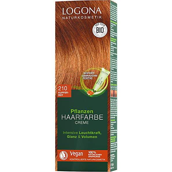 Logona Creme Colorante - Cuivre Rouge 210