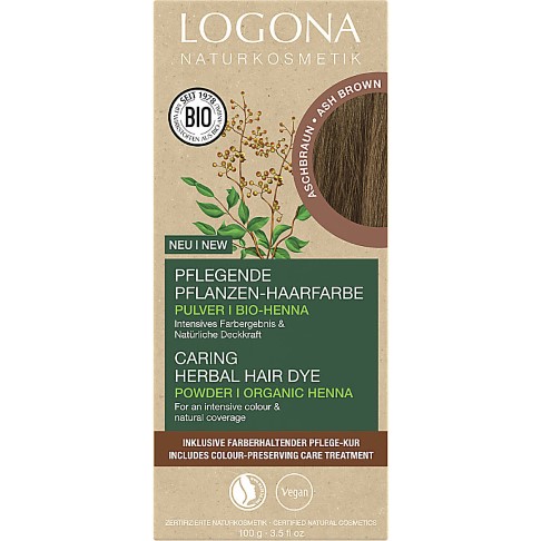 Logona Coloration Capillaire Poudre - Brun Naturel 080