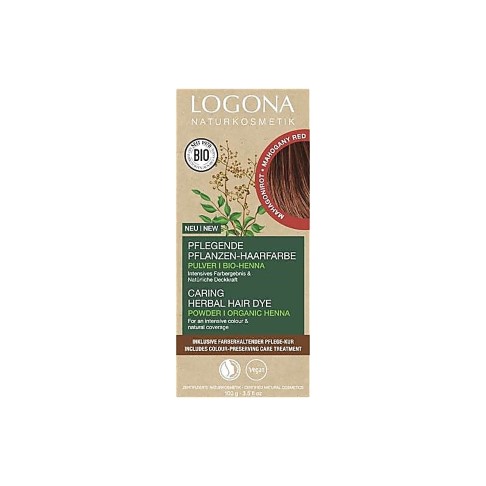 Logona Coloration Capillaire Poudre - Mahagoni Red 060