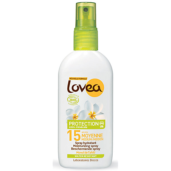 Lovea Spray Solaire Bio SPF15