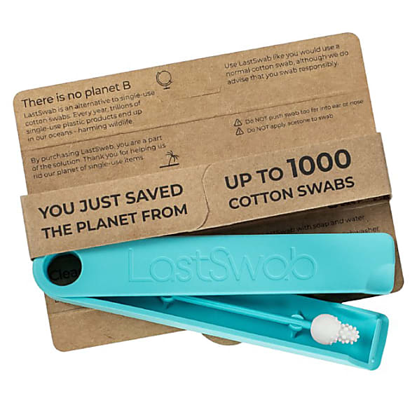 LastSwab Baby Coton-Tige Reutilisable - Turquoise