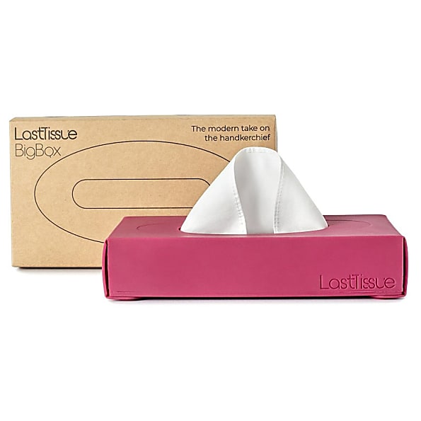 LastTissue Big Box Mouchoirs Reutilisables (18 pcs) - Rouge