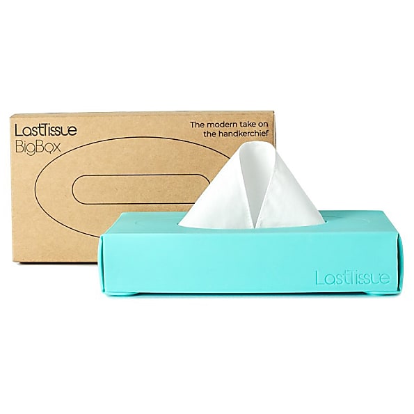 LastTissue Big Box Mouchoirs Reutilisables (18 pcs) - Turquoise