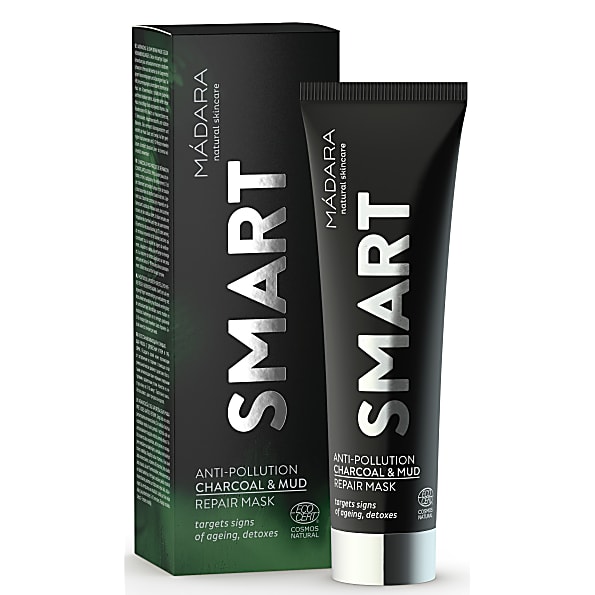 Mádara SMART Masque Anti-pollution Charbon & Boue