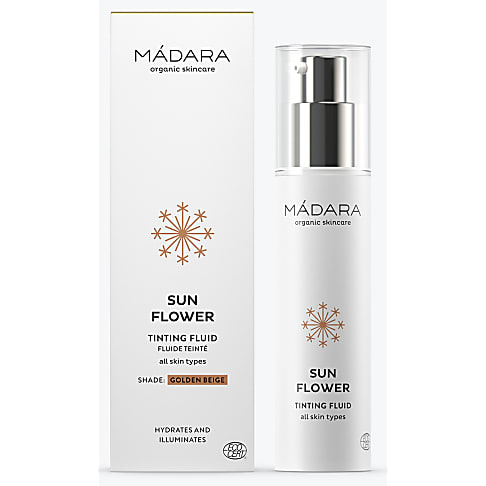 Madara Sun Flower Crème Fluide Teintée Beige Doré