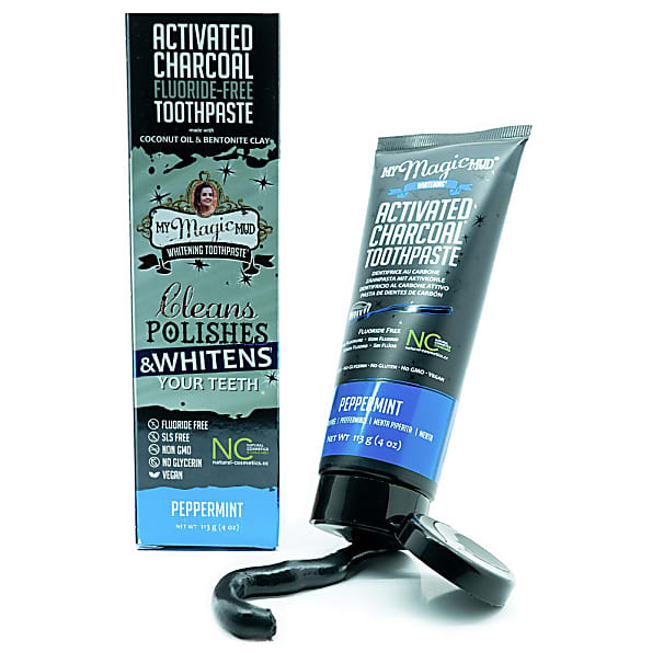My MagicMud Dentifrice au Charbon Actif - Menthe Poivree