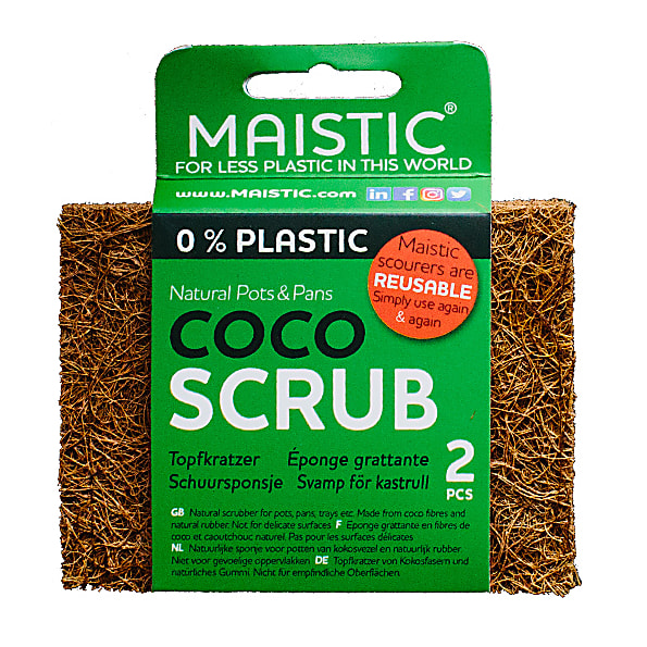 Maistic Éponge Grattante Coco (2 pc)