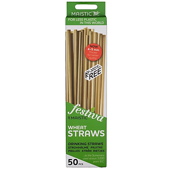 Maistic Pailles de Ble Naturelles (50 pc)