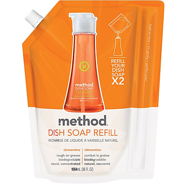 Method - Recharges Liquide Vaisselle - 1064 ml (Clementine)