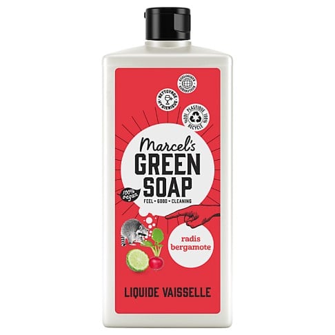 Marcel’s Green Soap Liquide Vaisselle Radis & Bergamote
