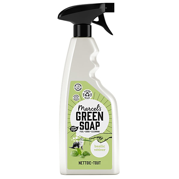 Marcel's Green Soap Spray Nettoie-tout Basilic & Vetiver