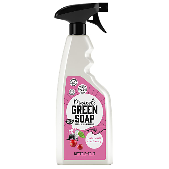 Marcel's Green Soap Spray Nettoie-Tout Patchouli & Canneberge