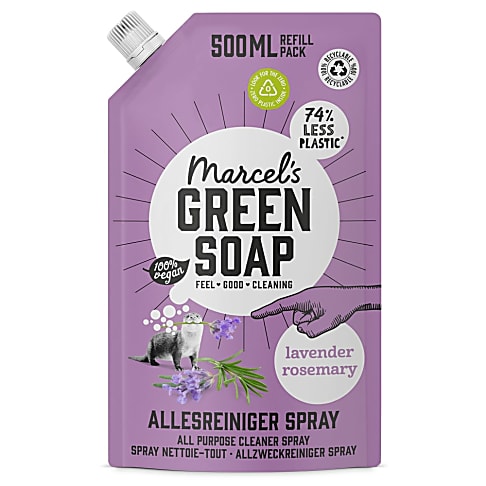Marcel’s Green Soap Spray Nettoyant Tout Usage Lavande & Romarin Recharge