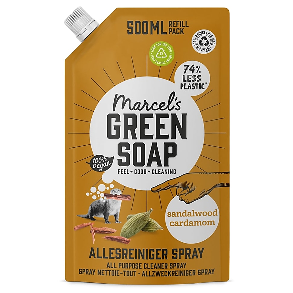 Marcel's Green Soap Spray Nettoyant Tout Usage Santal & Cardamome R...