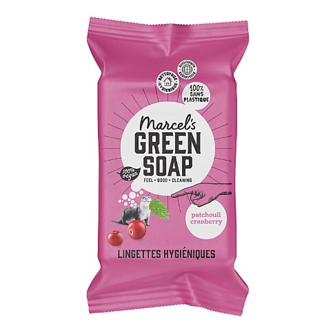 Marcel's Green Soap Lingettes Hygiéniques Nettoyage