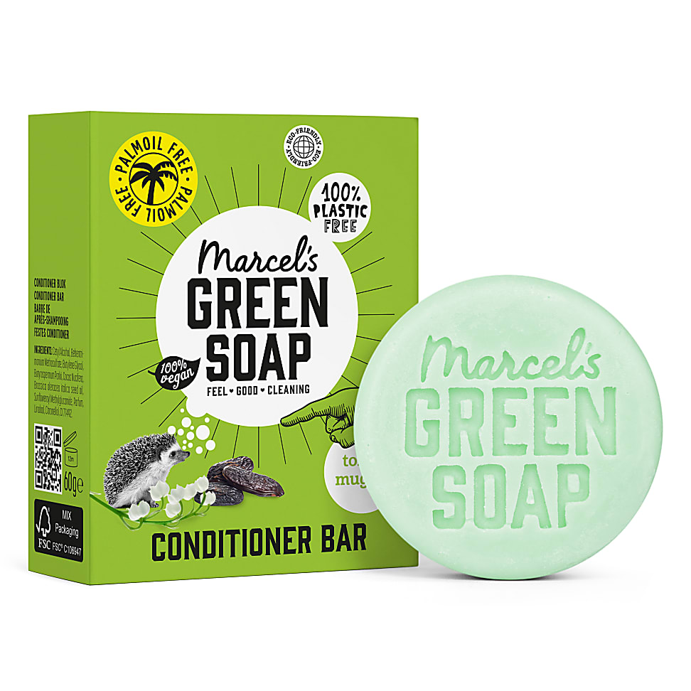 Marcel's Green Soap Apres-Shampooing Solide Tonka & Muguet