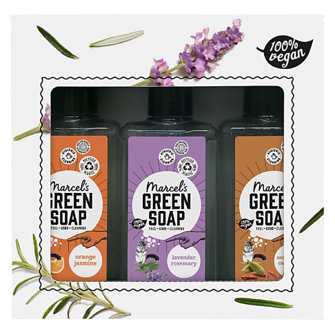 Marcel's Green Soap Coffret Cadeau Savon Mains