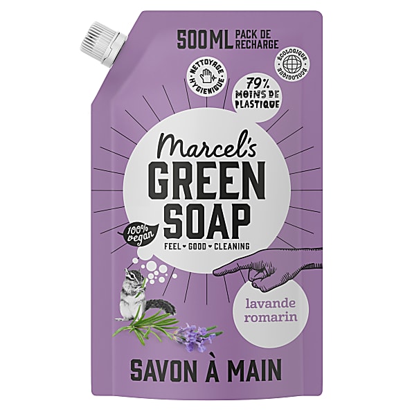 Marcel's Green Soap Savon Main Lavande & Clou de Girofle 1L