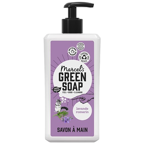 Marcel's Green Soap Savon Main - Lavande & Romarin (500ml)