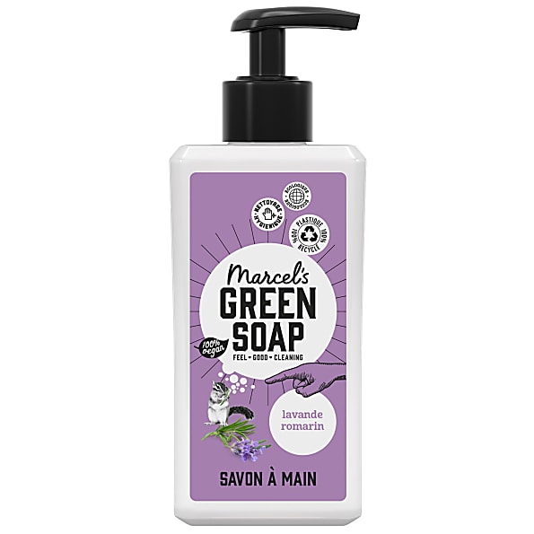 Marcel's Green Soap Savon Main Lavande & Romarin