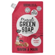 Marcel's Green Soap Savon à Main Argan & Oudh - Sachet de Recharge (500 ML)