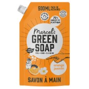 Marcel’s Green Soap Savon Main Orange & Jasmin Sachet de Recharge 500ML