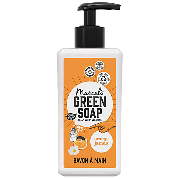 Marcel's Green Soap Savon Main Orange & Jasmin