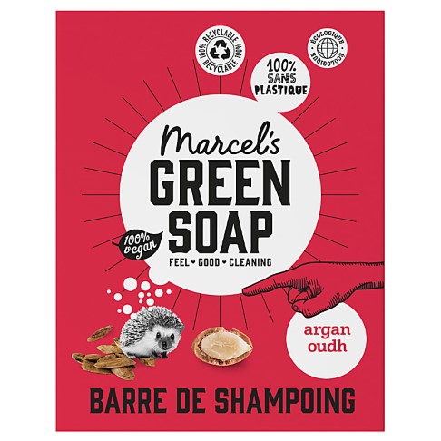 Marcel's Green Soap Shampooing Solide en Barre Argan & Oudh