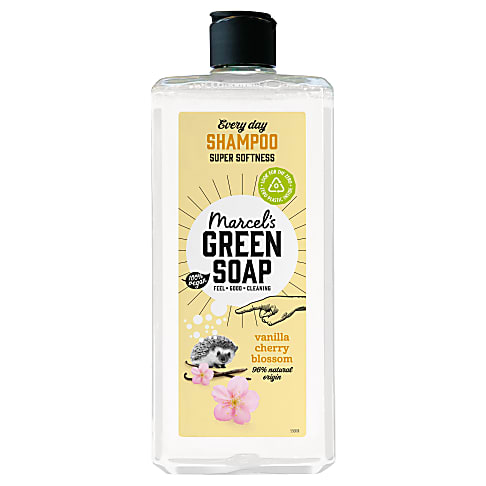 Marcel's Green Soap Shampooing 2-en-1 Vanille & Fleur de Cerisier (500 ML)