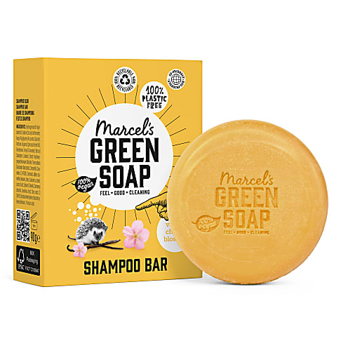 Marcel's Green Soap Shampooing Solide en Barre Vanille & Fleur de C...