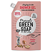 Marcel's Green Soap Gel Douche Argan & Oudh - Recharge (500ml)