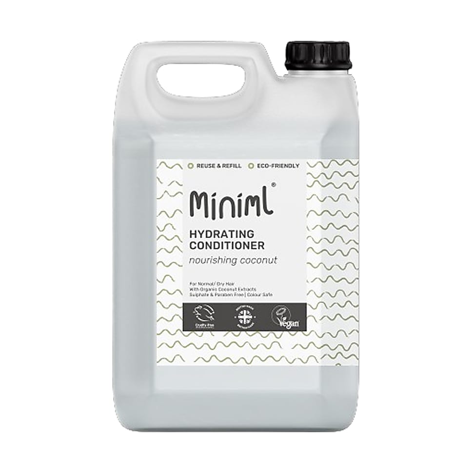 Miniml Apres-Shampooing Noix de Coco Nourrissante Recharge 5L