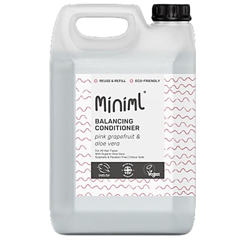 Miniml Après-Shampooing Pamplemousse Rose & Aloe Vera Recharge 5L