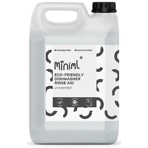 Miniml Rinçage Lave-Vaisselle Sans Parfum Recharge 5L
