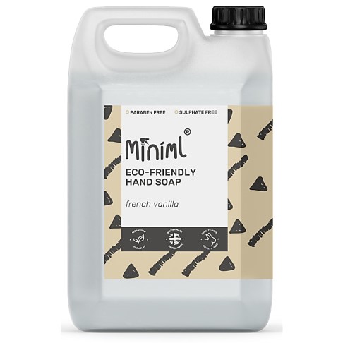 Miniml Savon Mains Vanille Français Recharge 5L